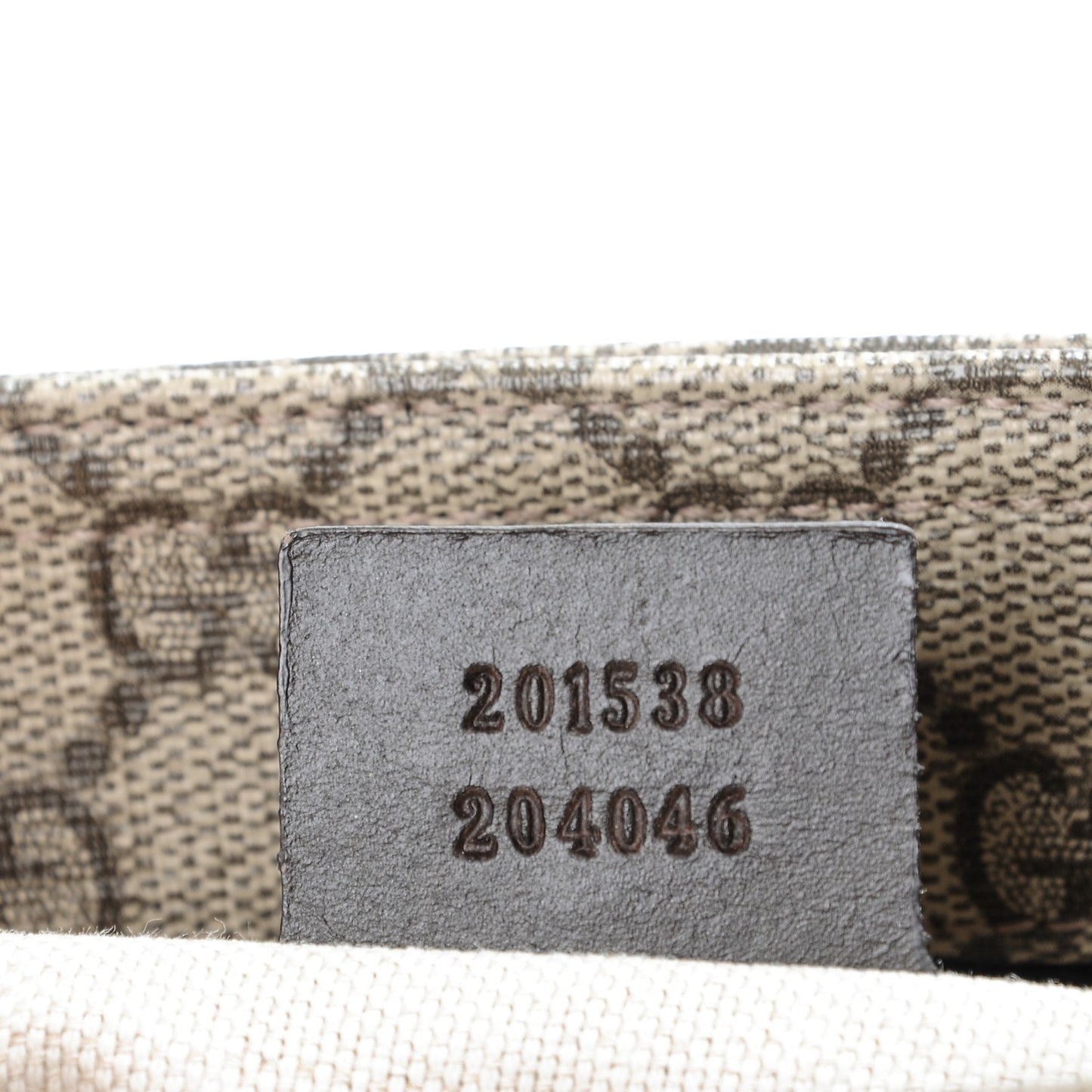 GG Supreme Monogram Small Flat Messenger Bag Dark Brown