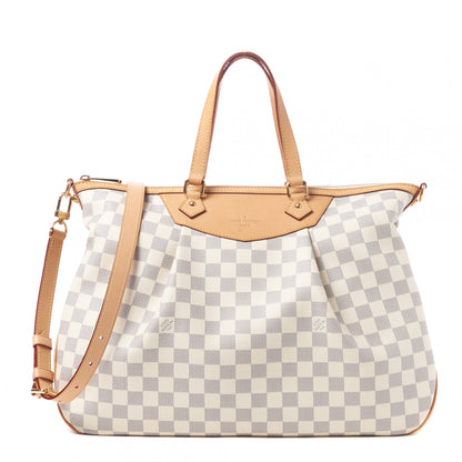 Louis Vuitton Damier Azur Siracusa GM 1 of 10