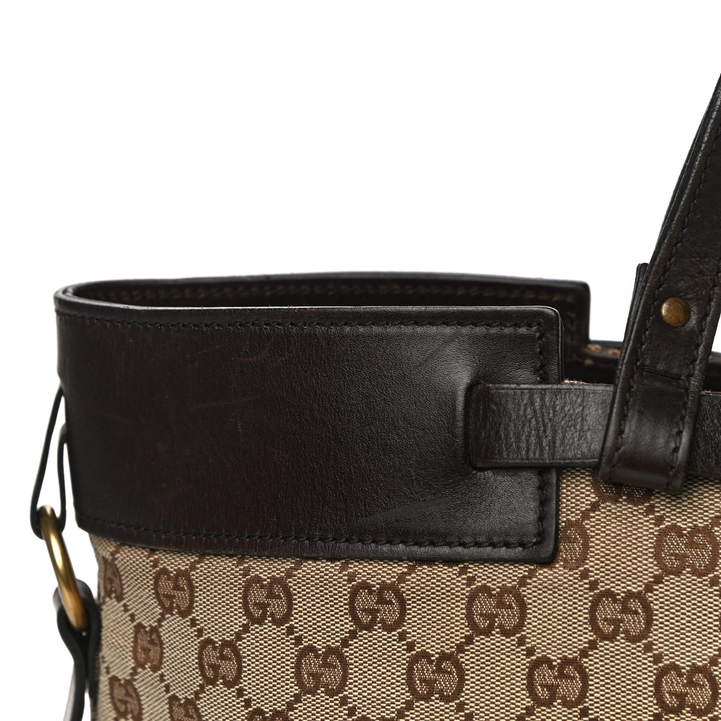 Monogram Tote Brown
