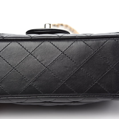 Chanel Lambskin Quilted Mini Coco Charms Rectangular Flap Black 11 of 11