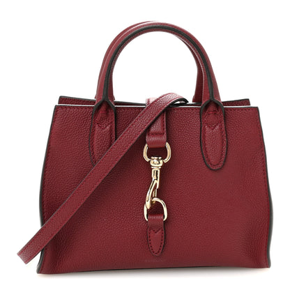 Gucci Pebbled Calfskin Small Jackie Tote Ancora Red 1 of 9