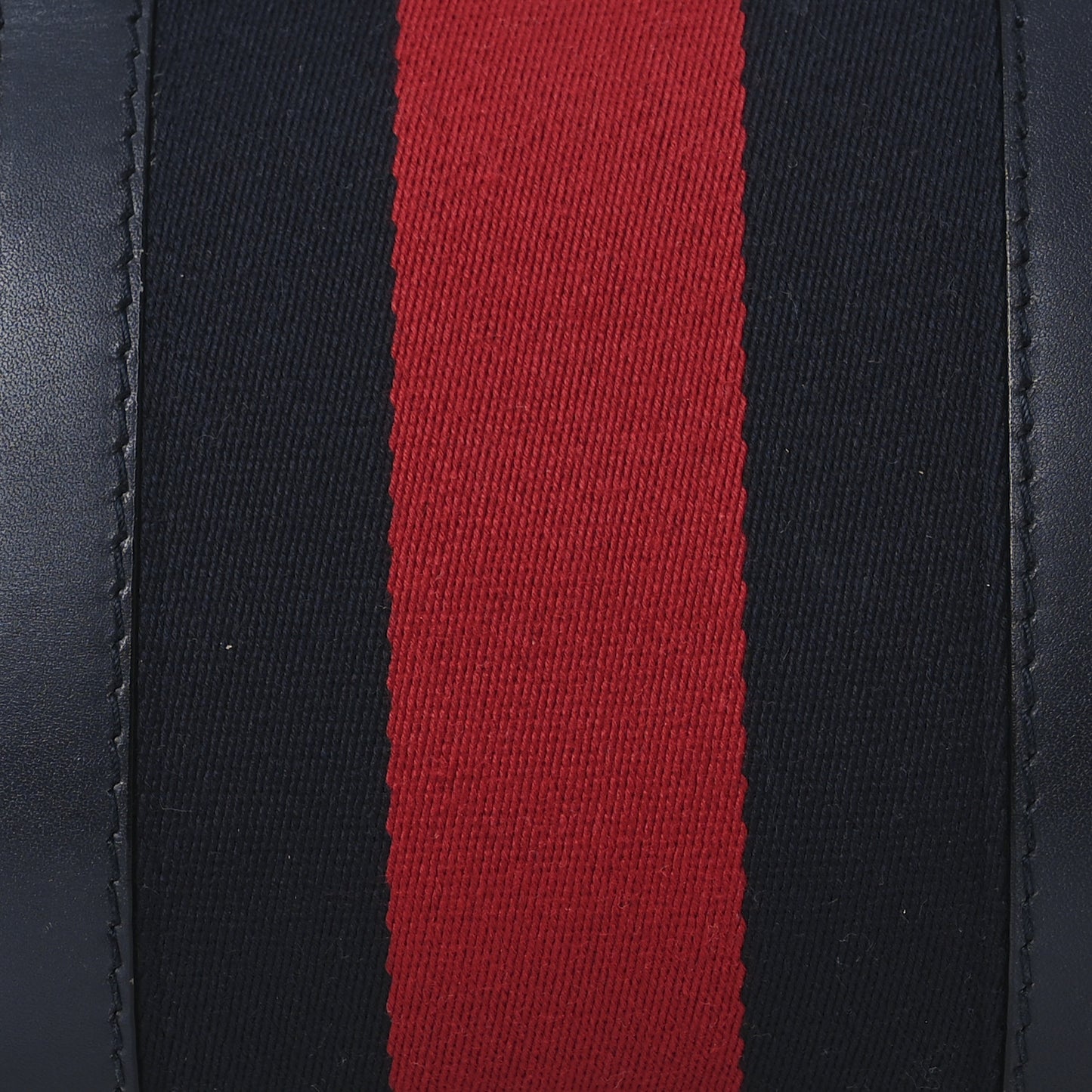 Monogram Vintage Web Small Boston Navy