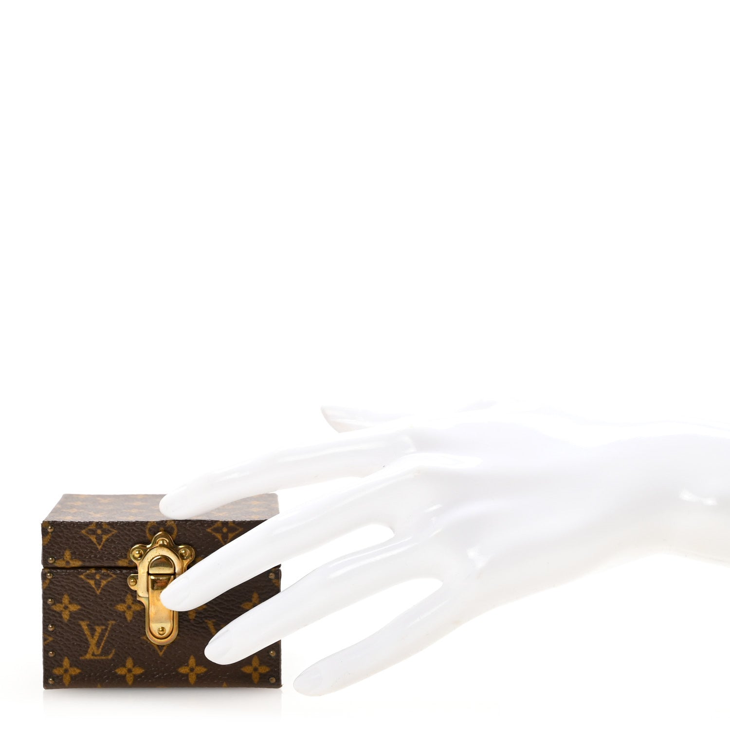 Louis Vuitton Monogram Ring Box Mini Trunk Case 2 of 7
