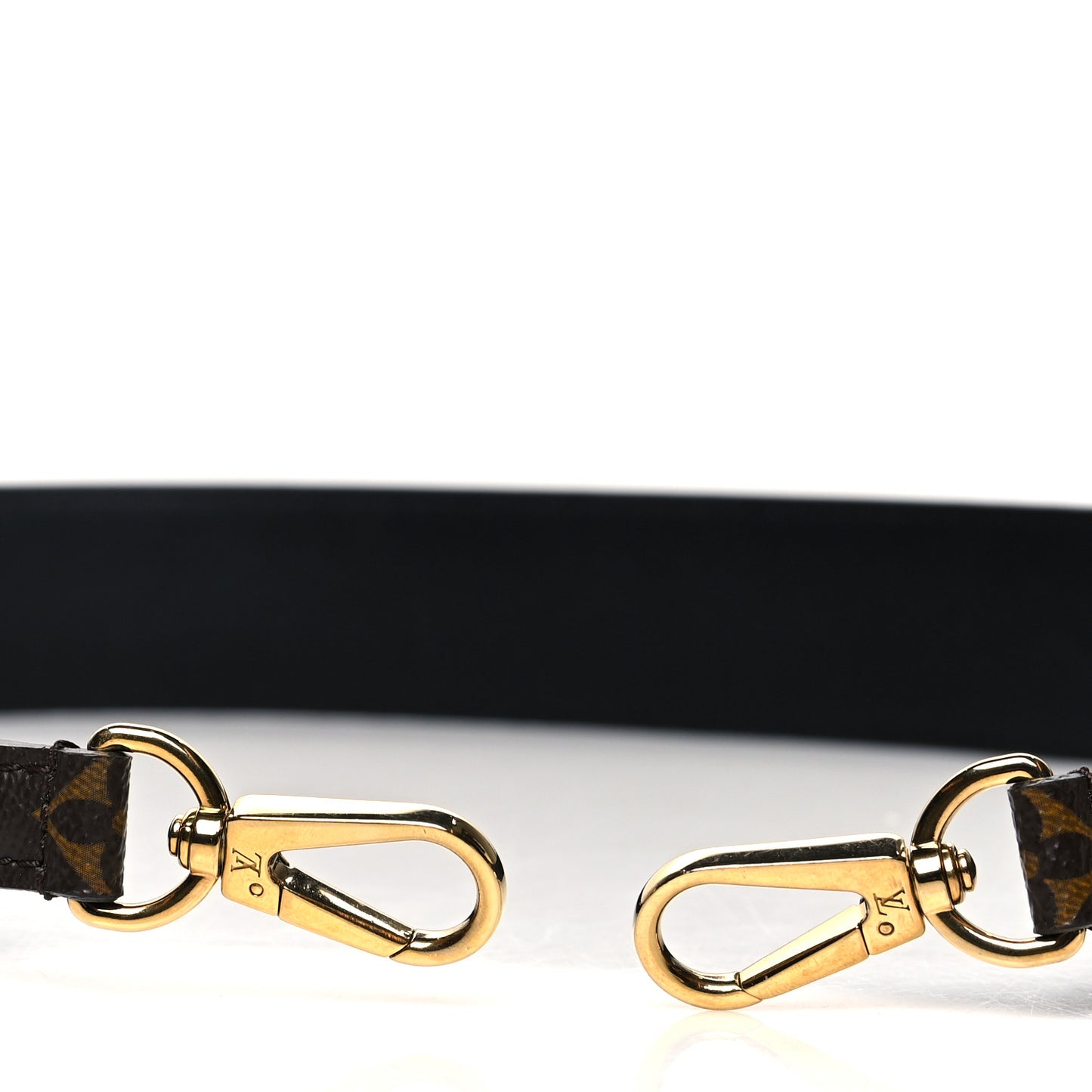 Monogram Bandouliere Shoulder Strap Black