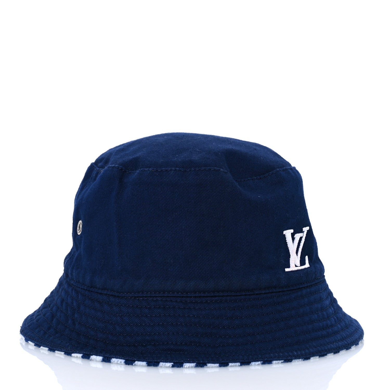 Louis Vuitton LV Graphical Reversible Bucket Hat Blue 5 of 14