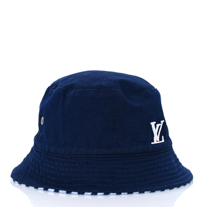 Louis Vuitton LV Graphical Reversible Bucket Hat Blue 5 of 14
