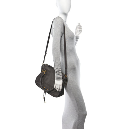 Chloe Calfskin Medium Marcie Satchel Bold Brown 2 of 10
