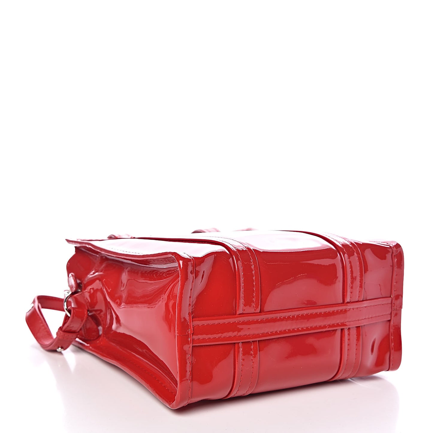 Patent XS Bazar Shopper Tote Rouge Groseille