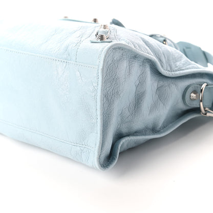 Balenciaga Agneau Giant 12 Silver Hardware City Bleu Dragee 7 of 10
