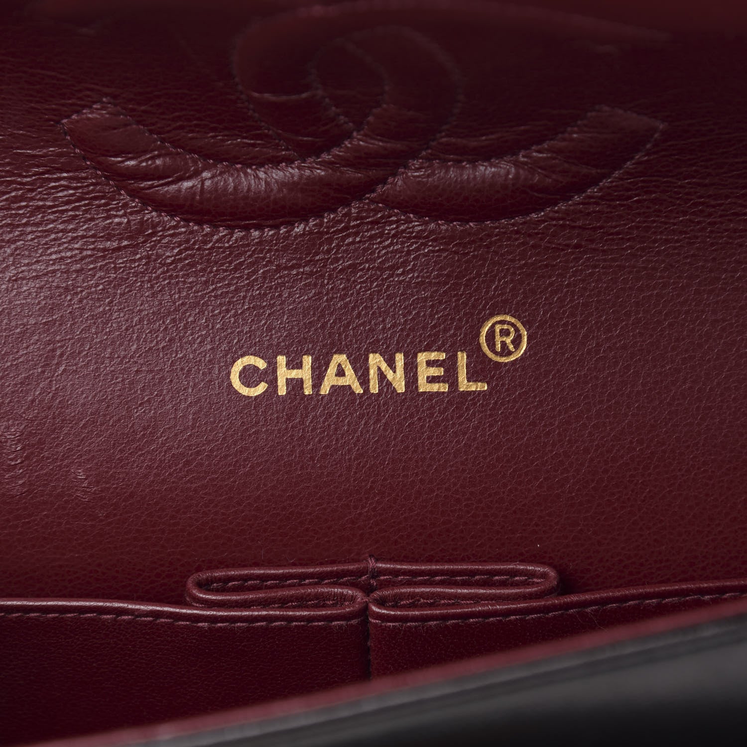 Chanel Lambskin Quilted Medium Double Flap Black 5 of 10