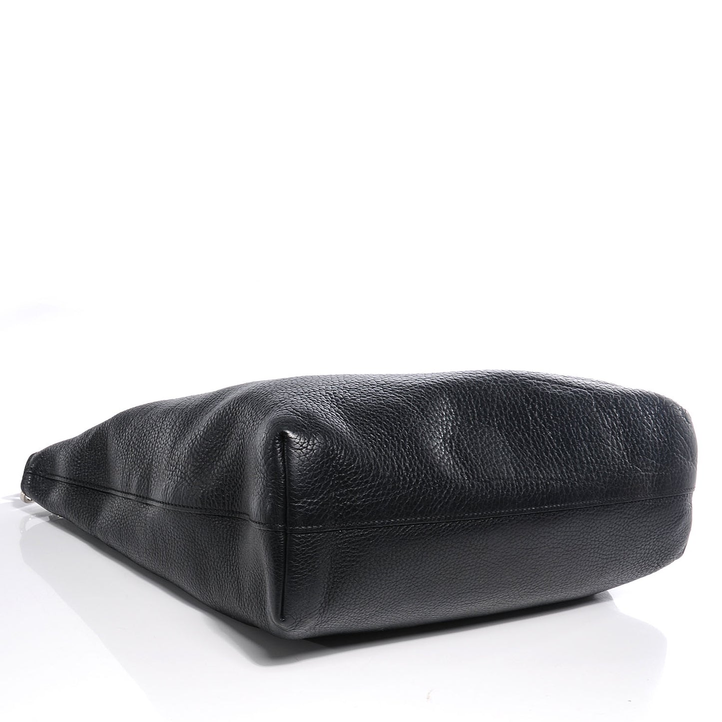 Vitello Daino Tote Nero Black