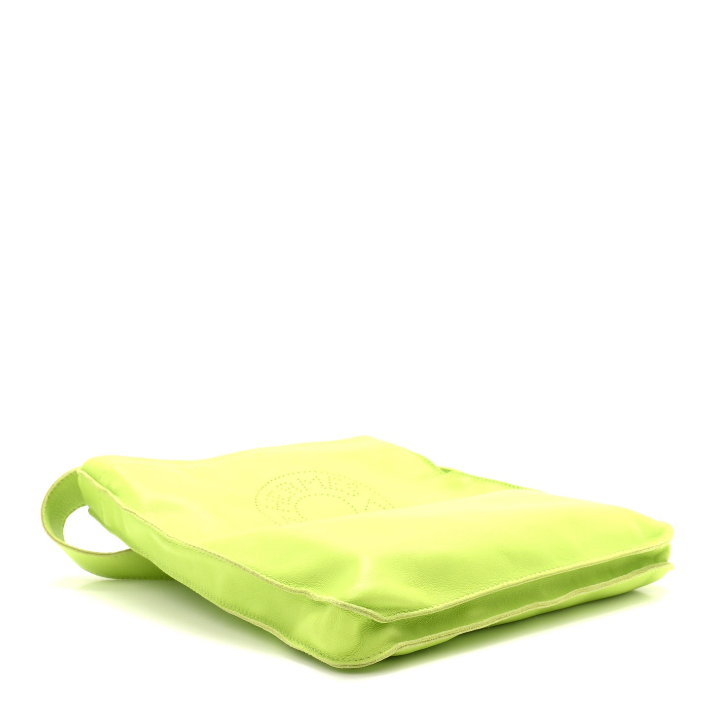 Lambskin Clou De Selle Pouch Kiwi