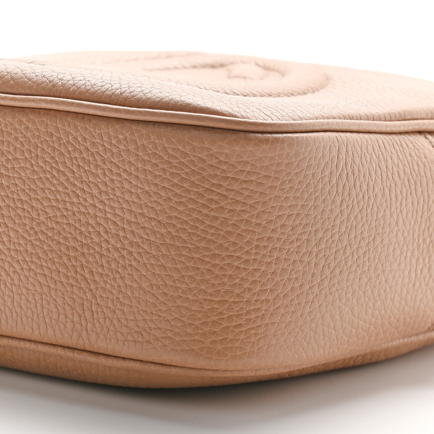 Gucci Pebbled Calfskin Small Soho Disco Bag Camelia 9 of 9