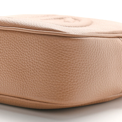 Gucci Pebbled Calfskin Small Soho Disco Bag Camelia 9 of 9