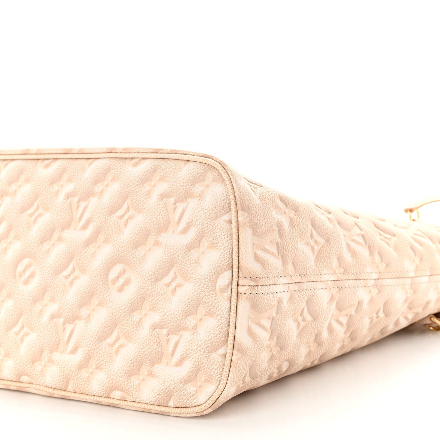 Louis Vuitton Empreinte Monogram Summer Stardust Neverfull MM Beige Clair 9 of 9