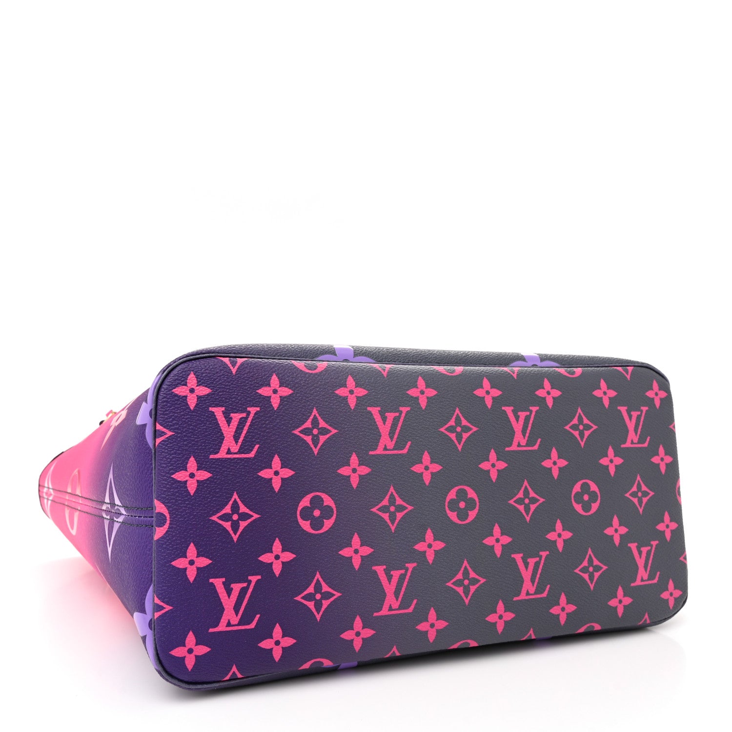 Louis Vuitton Monogram Giant Spring In The City Neverfull MM Midnight Fuchsia 5 of 10