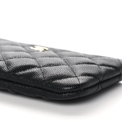 Chanel Caviar Quilted Small Pouch Black 9 of 11