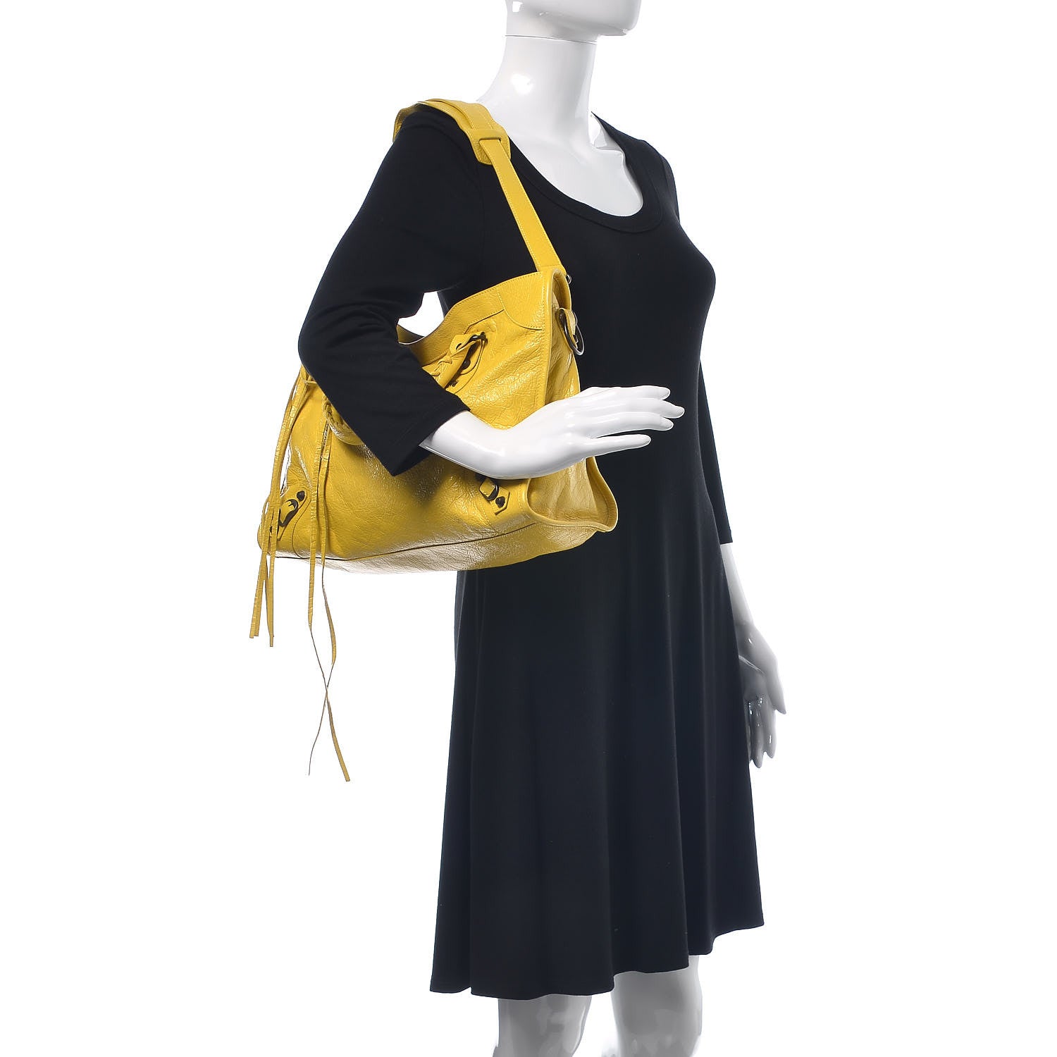 Balenciaga Agneau Classic Hardware City Tournesol 2 of 12