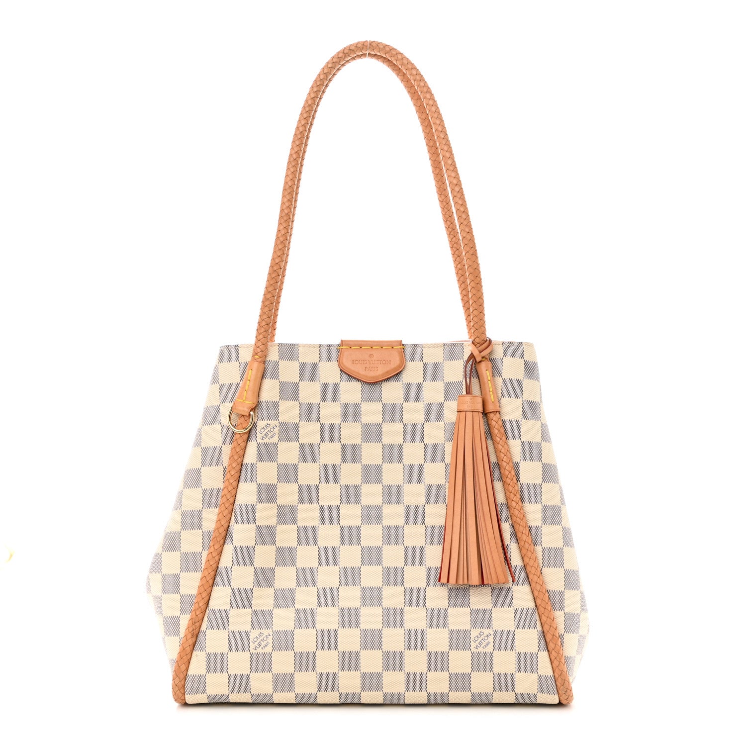 Louis Vuitton Damier Azur Propriano Rose Ballerine 1 of 9