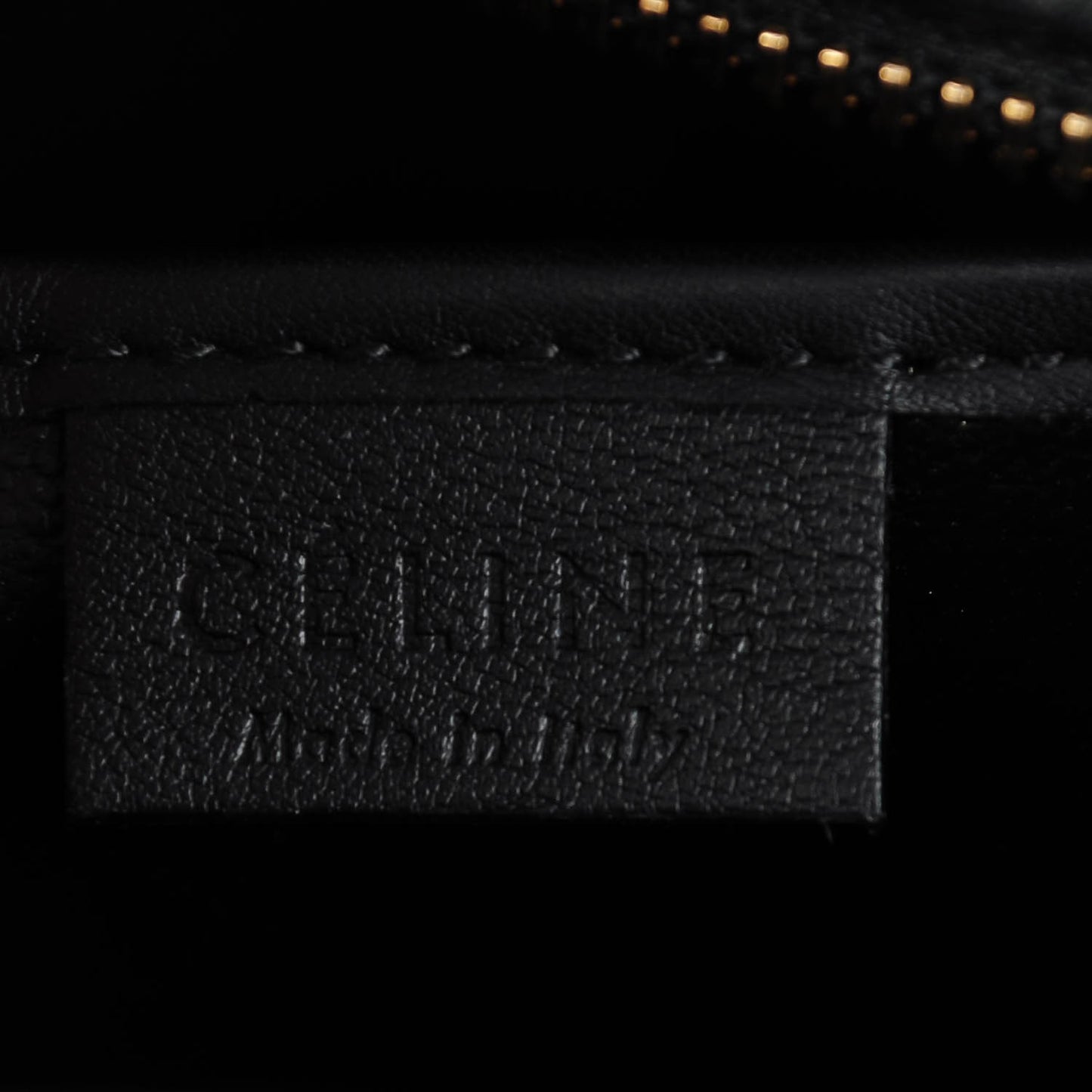 Smooth Calfskin Nano Luggage Black