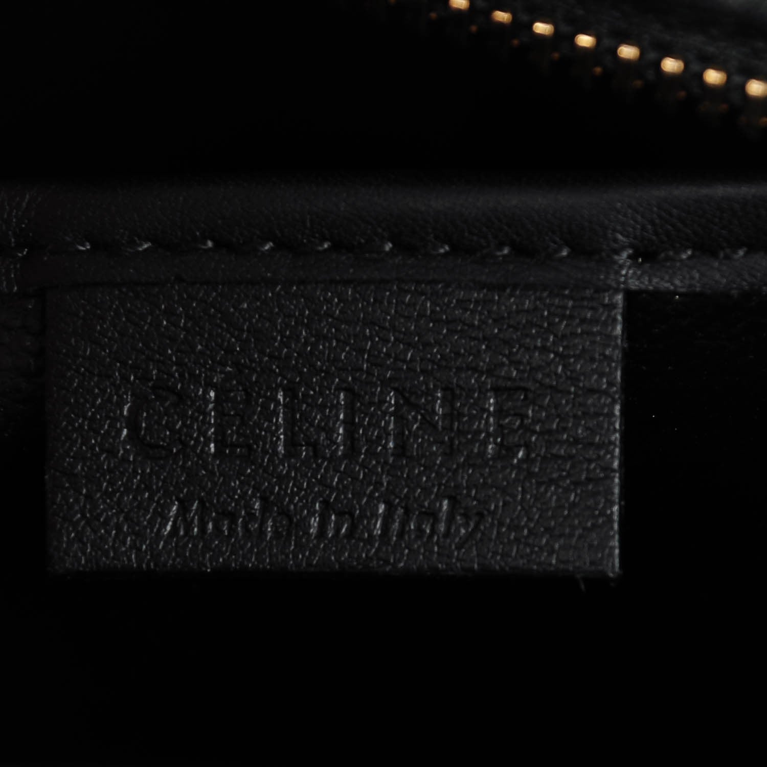 Celine Smooth Calfskin Nano Luggage Black 6 of 6