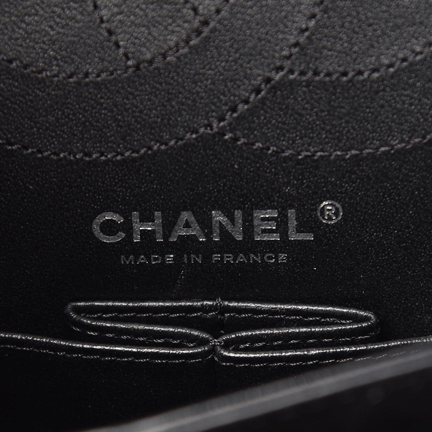 Aged Calfskin Quilted 2.55 Reissue 225 Flap So Black