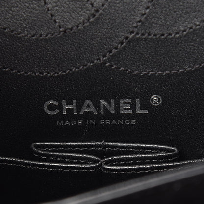 Chanel Aged Calfskin Quilted 2.55 Reissue 225 Flap So Black 8 of 13