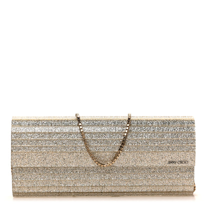Jimmy Choo Acrylic Glitter Sweetie Clutch Champagne 1 of 7