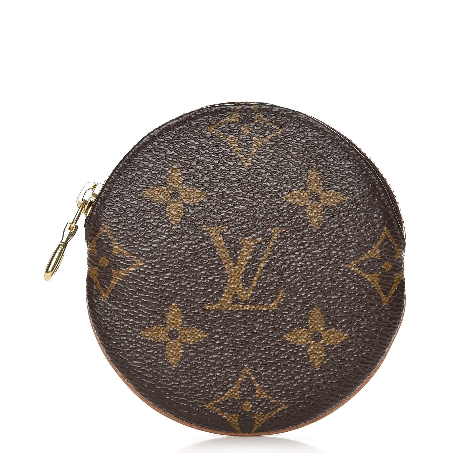 Monogram Round Coin Purse