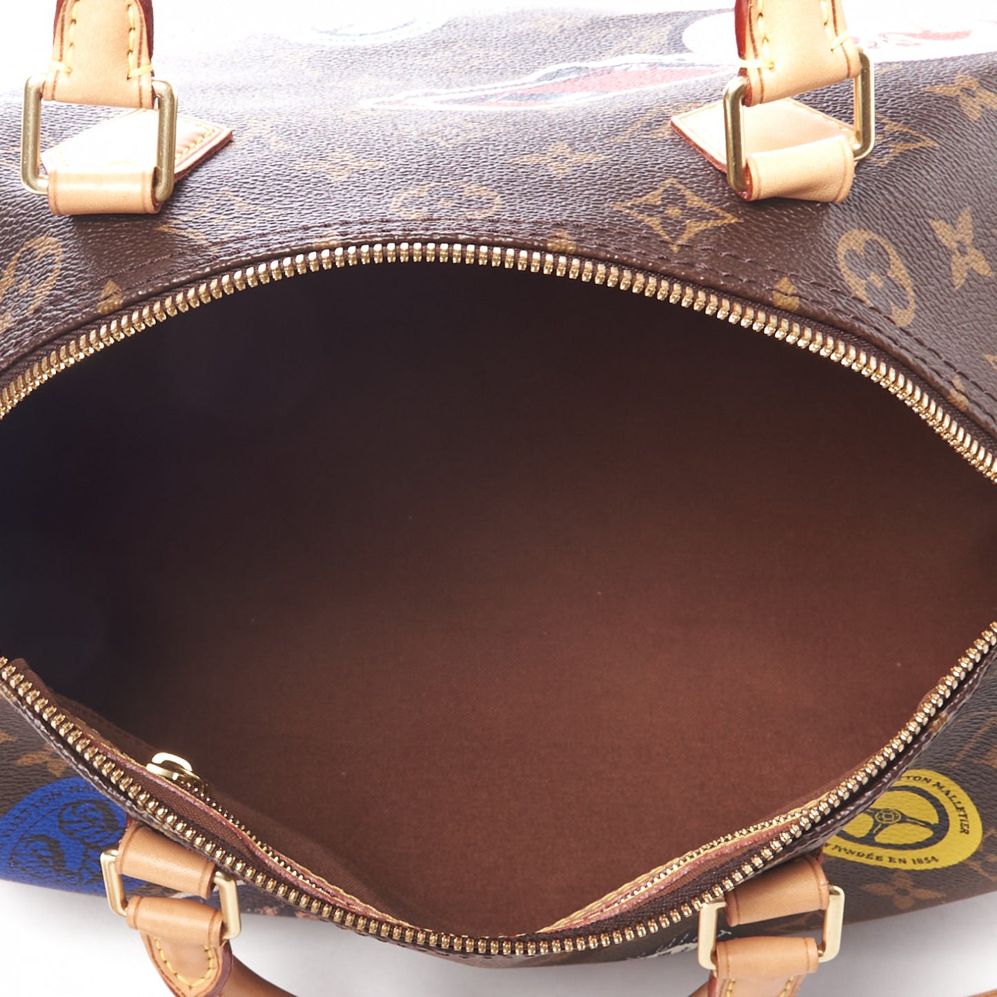 Monogram World Tour Speedy Bandouliere 30