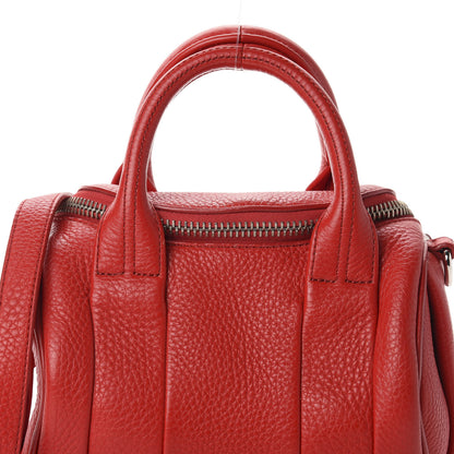 Alexander Wang Pebbled Lambskin Mini Rockie Cult Rhodium Hardware 9 of 9