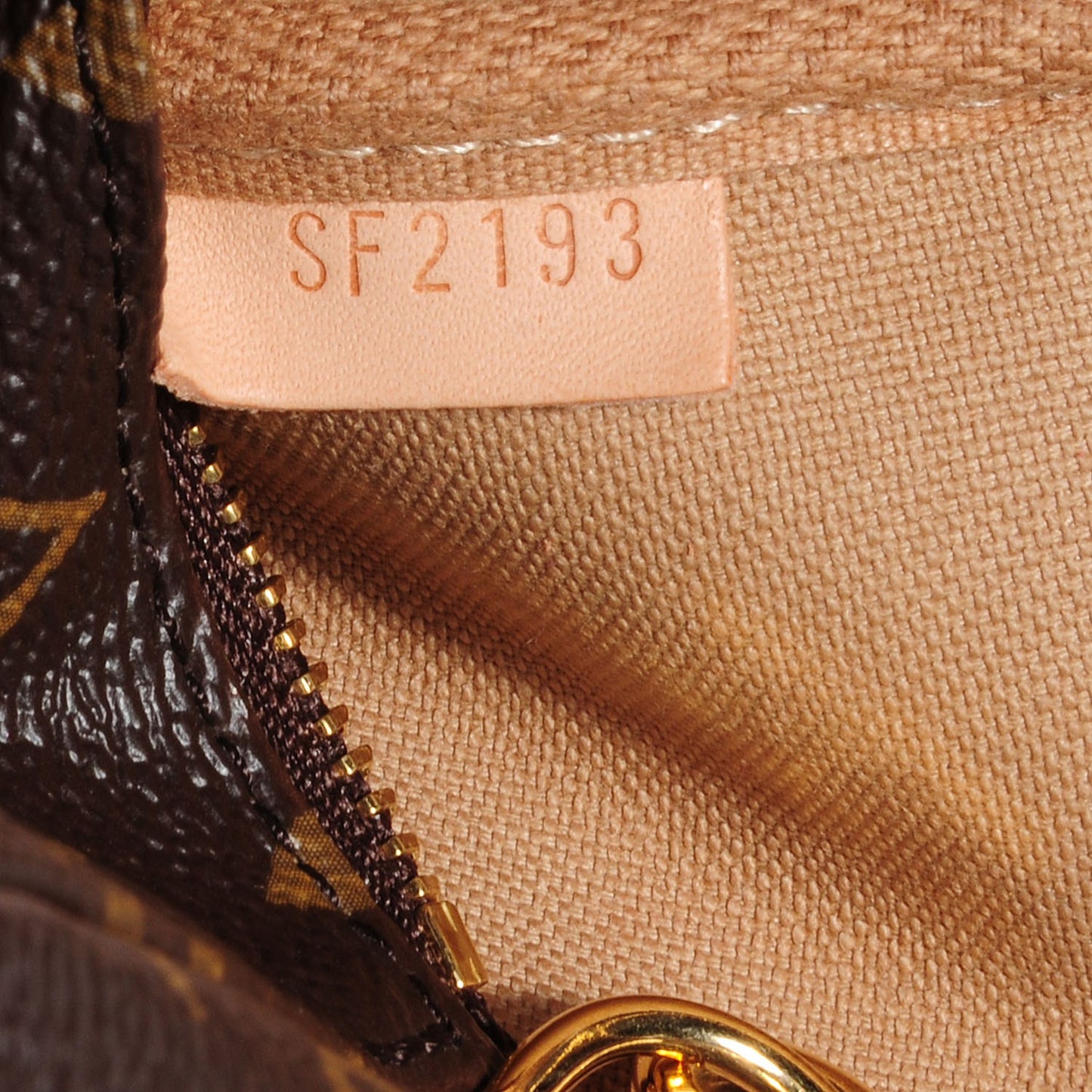 Monogram Trunks and Locks Mini Pochette Accessories