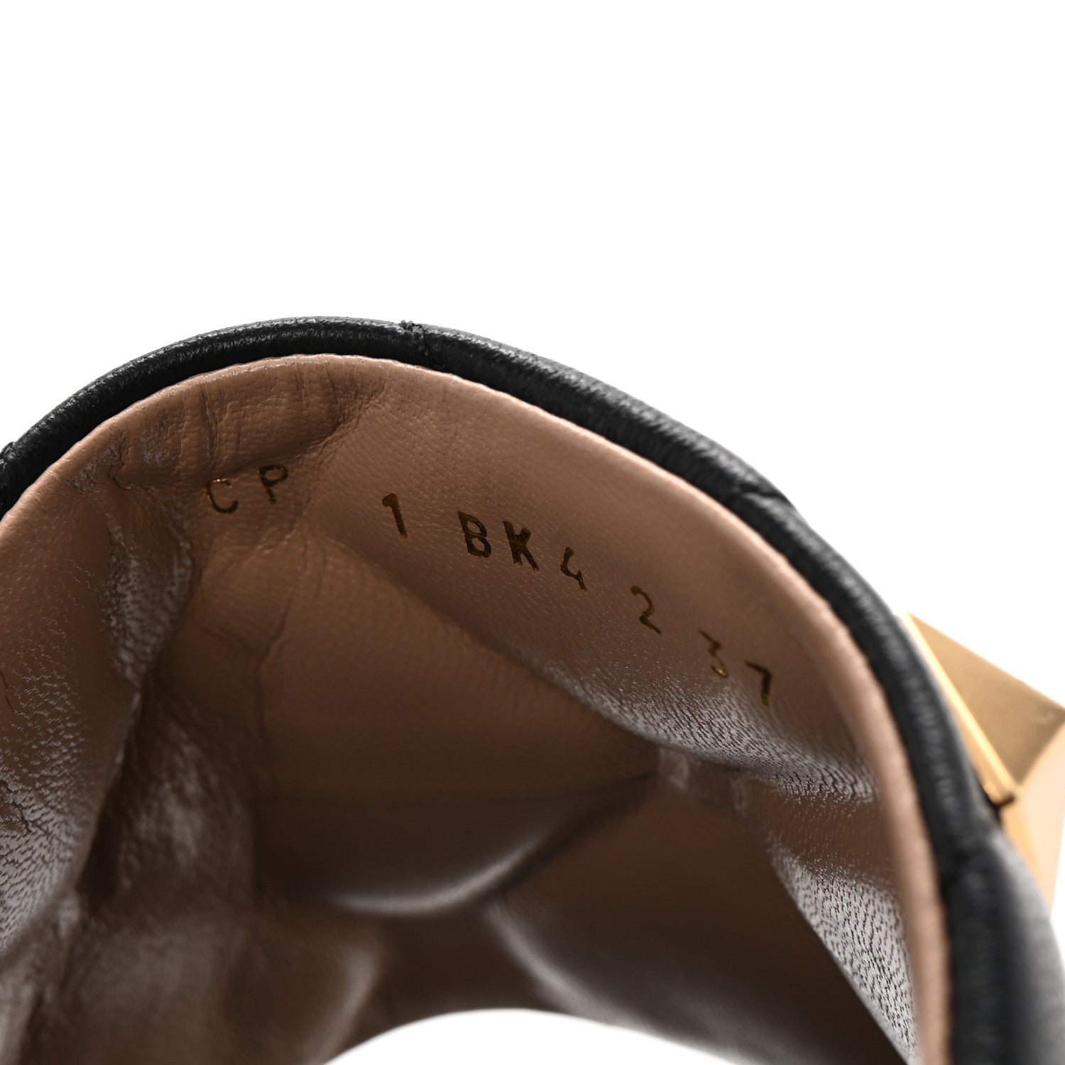 Valentino Garavani Nappa Roman Stud Flat Slide Sandals 37 Black 9 of 10