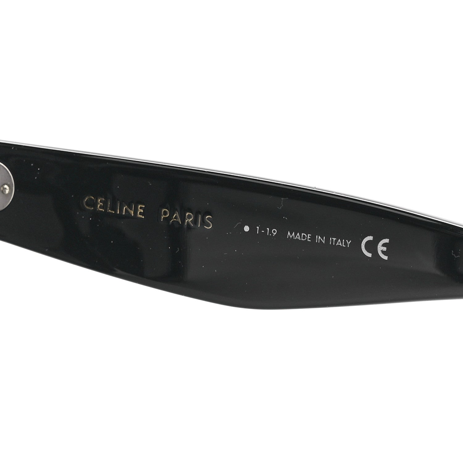Celine Polarized Sunglasses CL4004IN Black 6 of 7