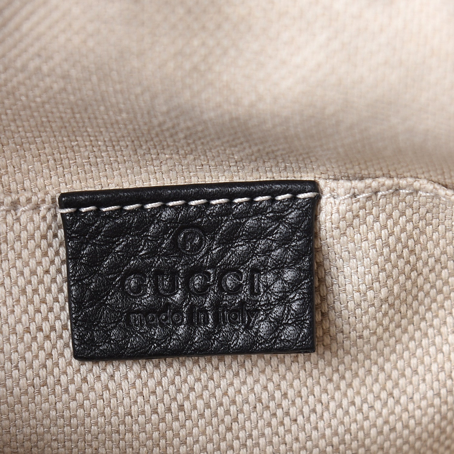 Gucci Pebbled Calfskin Mini Soho Chain Bag Black 6 of 9