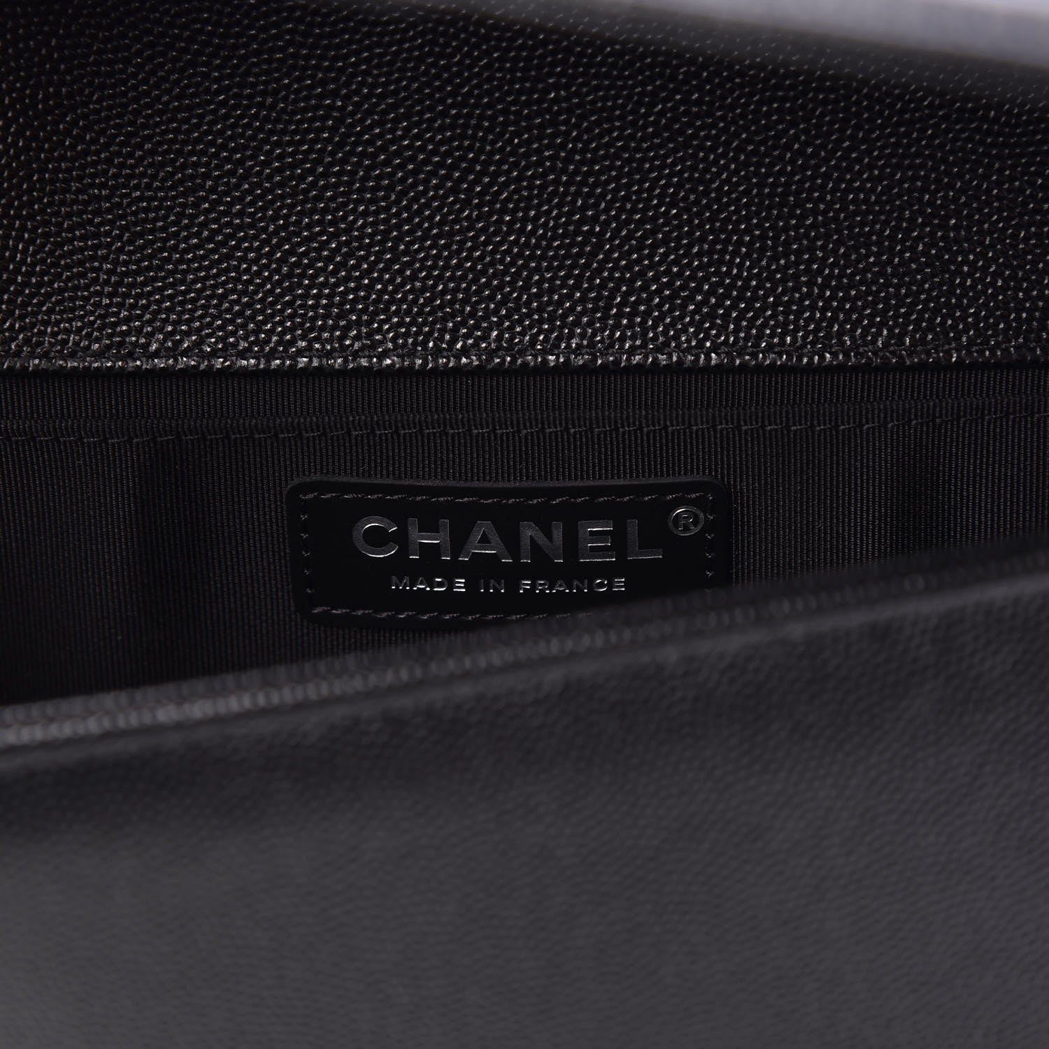 Chanel Caviar Quilted Medium Boy Flap Black 6 of 8