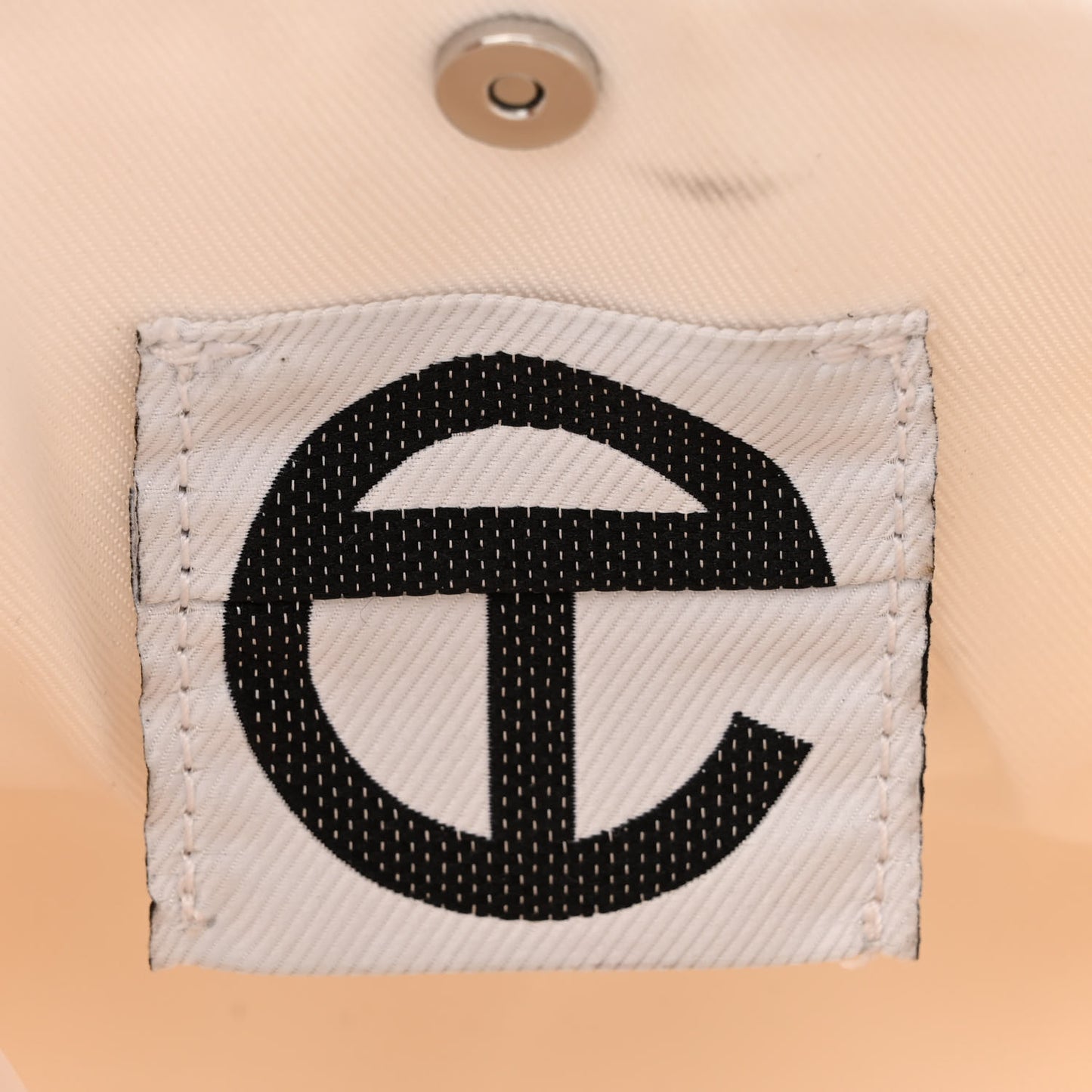 Vegan Leather Small Shopping Bag White