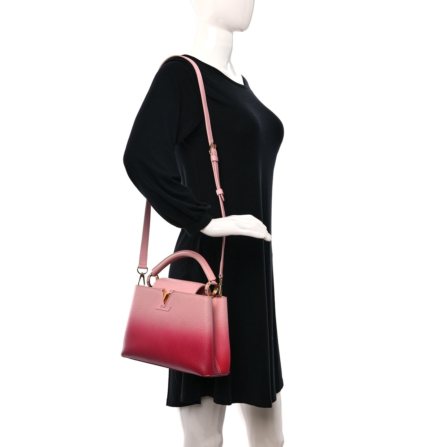 Taurillon Gradient Capucines BB Pink Pink