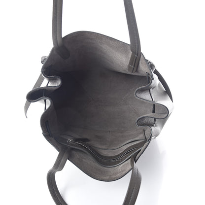 Celine Soft Grained Calfskin Small Belt Cabas Phantom Taupe 5 of 9