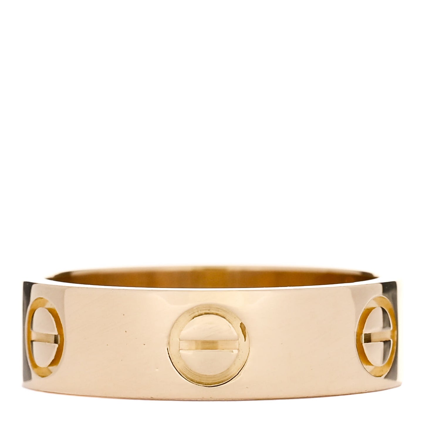 18K Yellow Gold 5.5mm LOVE Ring 53 6.5