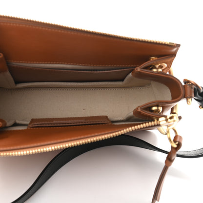 Chloe Calfskin Suede Small Roy Bag Caramel 5 of 9