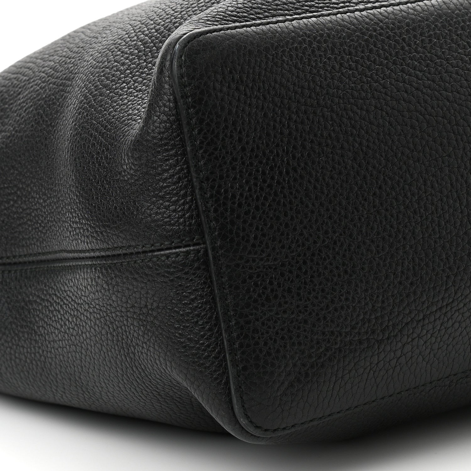 Gucci Pebbled Calfskin Large Soho Hobo Black 9 of 10