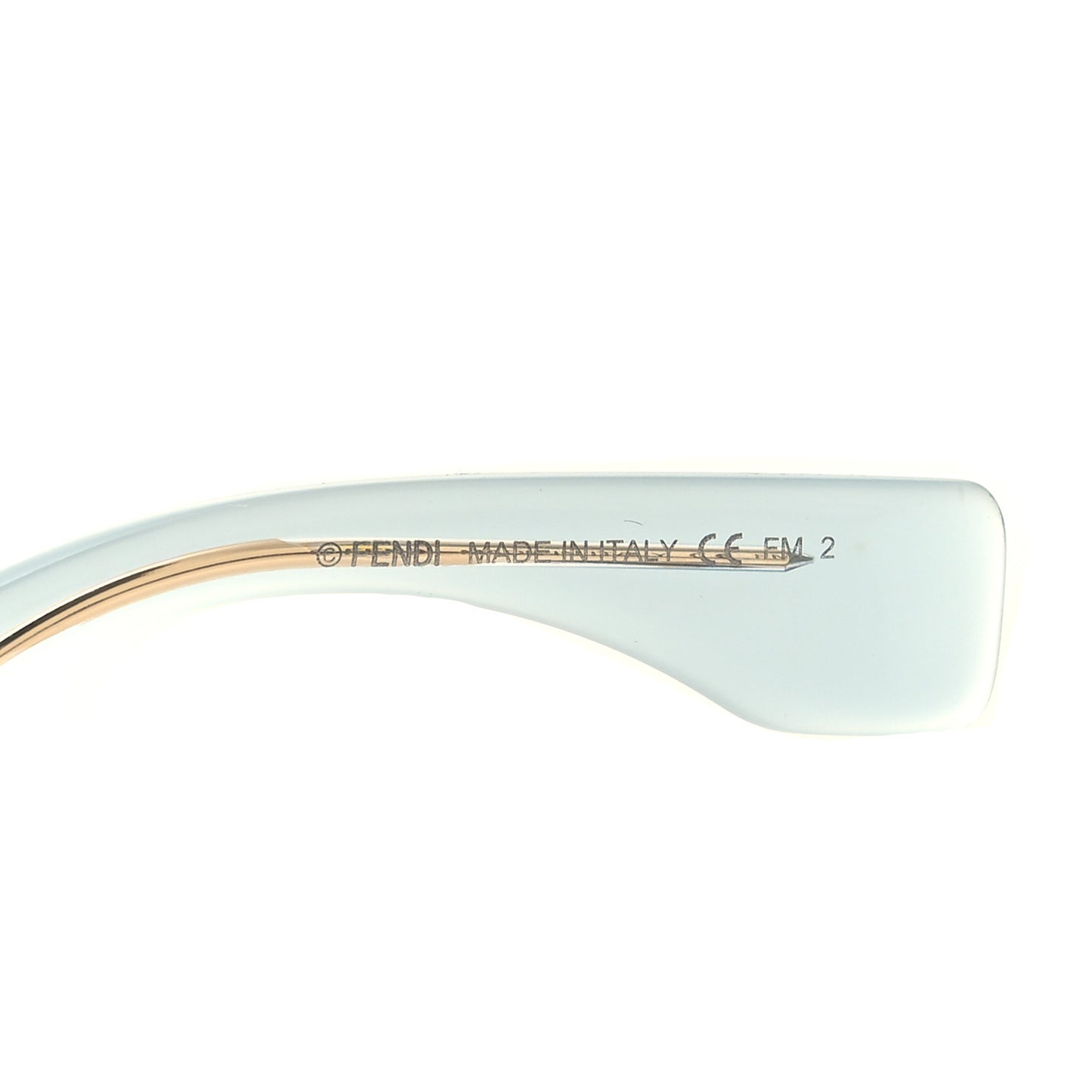 Acetate Fendi Square Sunglasses FF 0458/G/S Light Blue