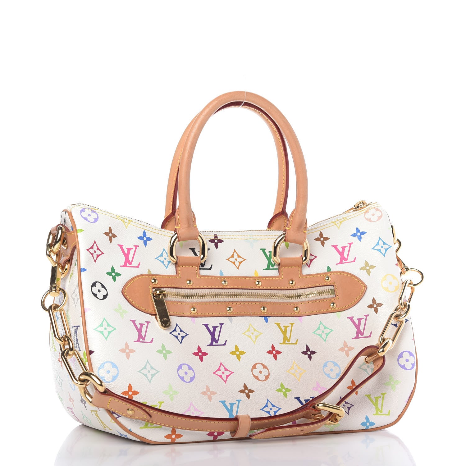 Louis Vuitton Monogram Multicolor Rita White 4 of 9
