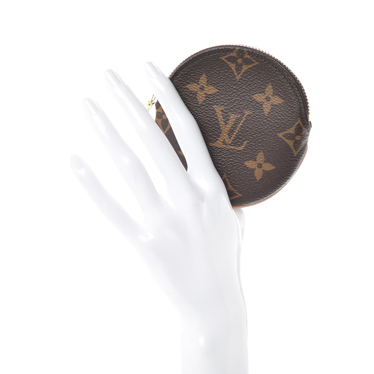 Monogram Round Coin Purse