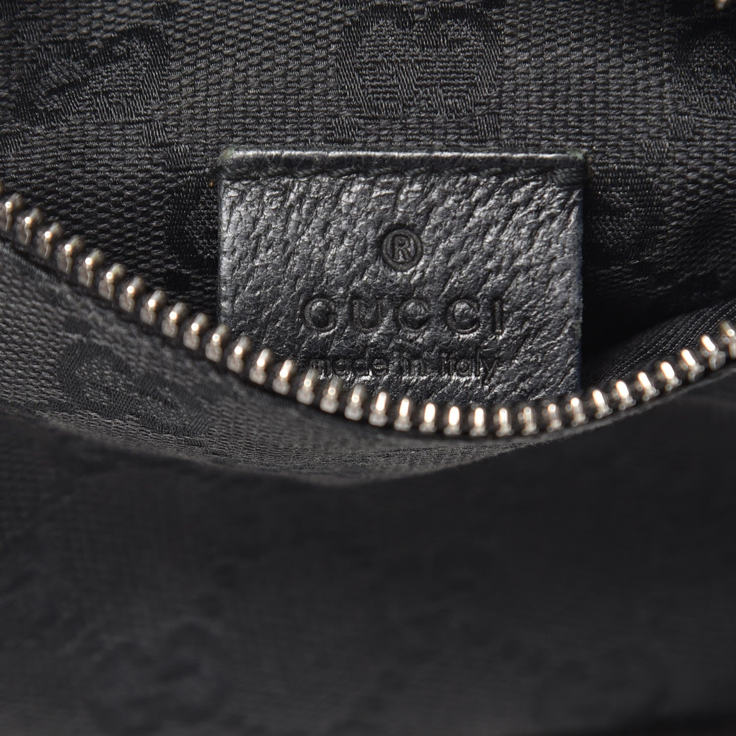 Gucci GG Monogram Double Pocket Belt Bag Black 6 of 12