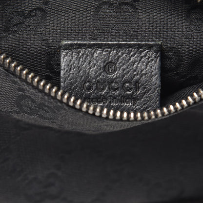 Gucci GG Monogram Double Pocket Belt Bag Black 6 of 12