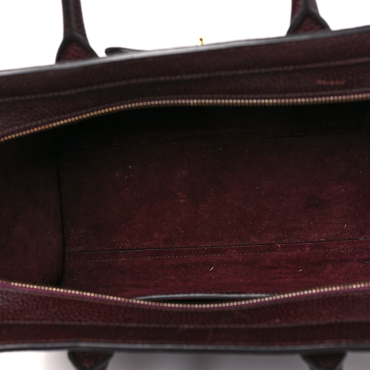 Mulberry Grain Vegetable Tanned Calfskin Small Zipped Bayswater Oxblood 4 of 11
