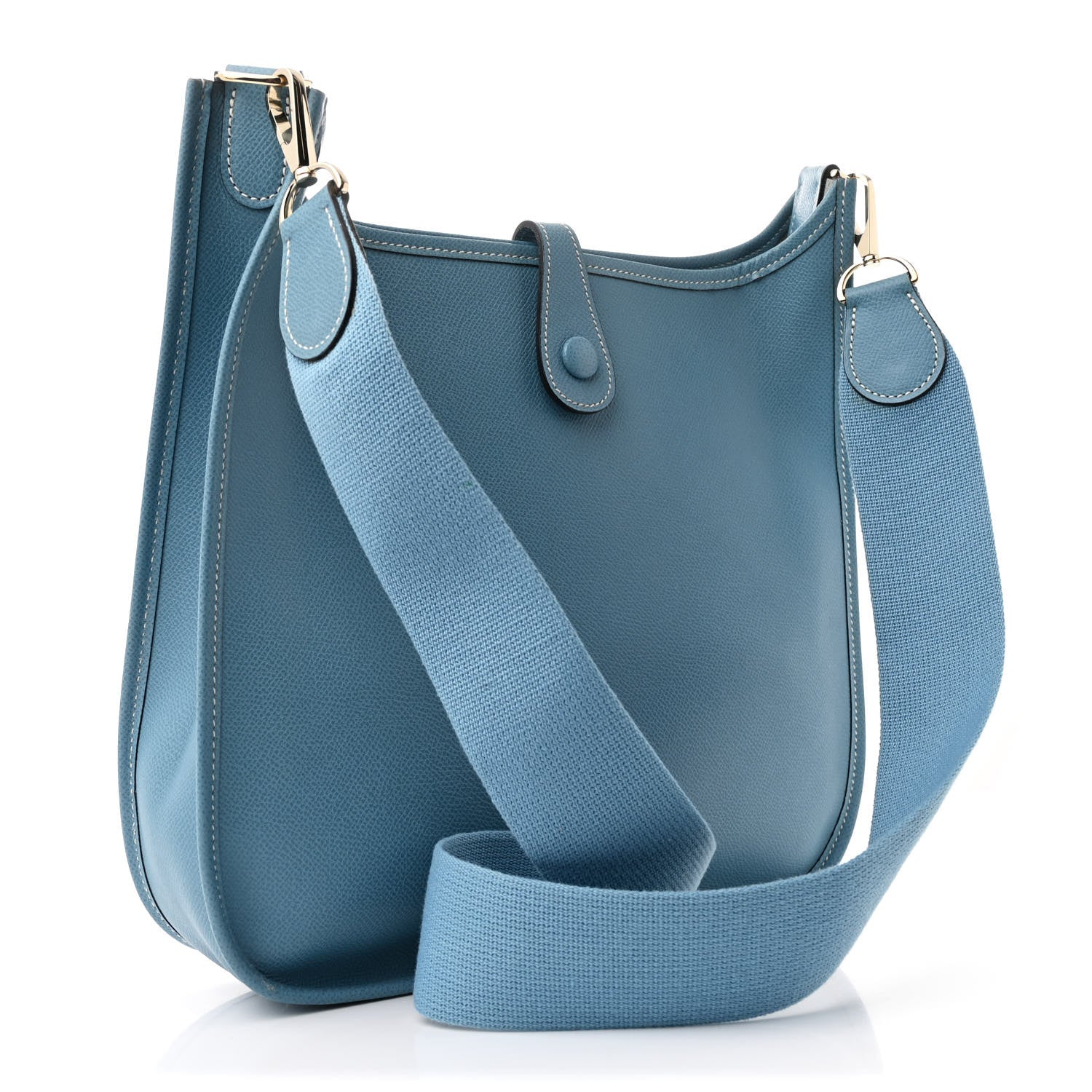 Hermes Epsom Evelyne PM Blue Jean 3 of 13