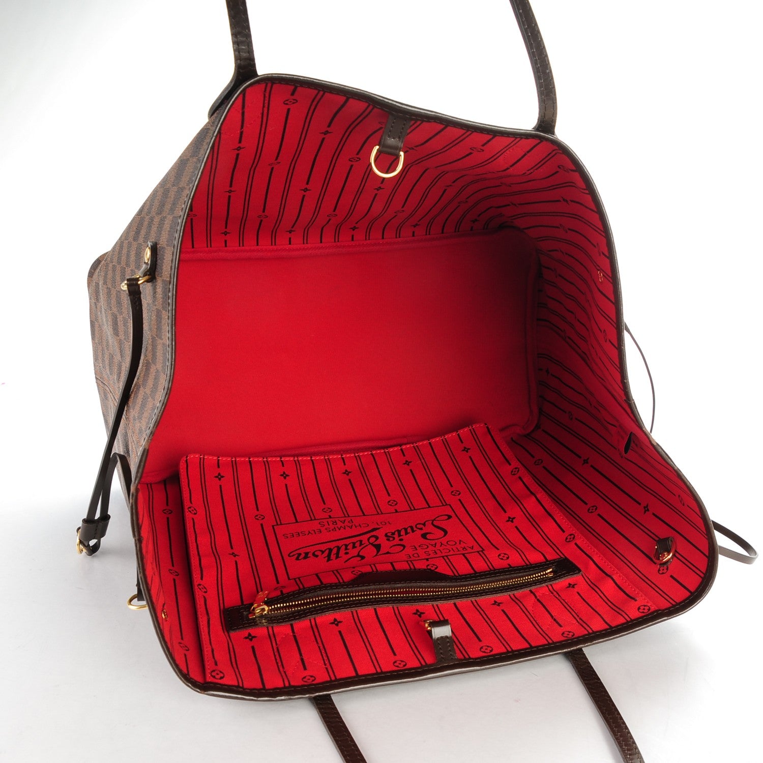 Louis Vuitton Damier Ebene Neverfull GM 5 of 7